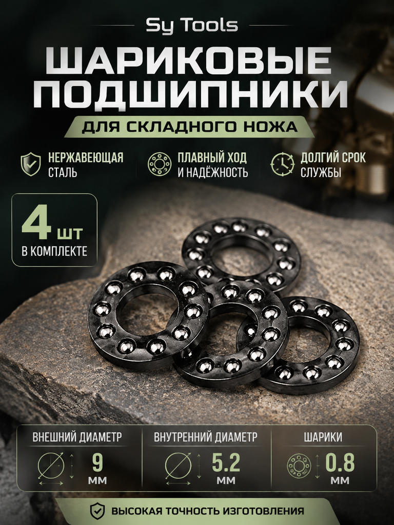 Плоский упорный подшипник #3