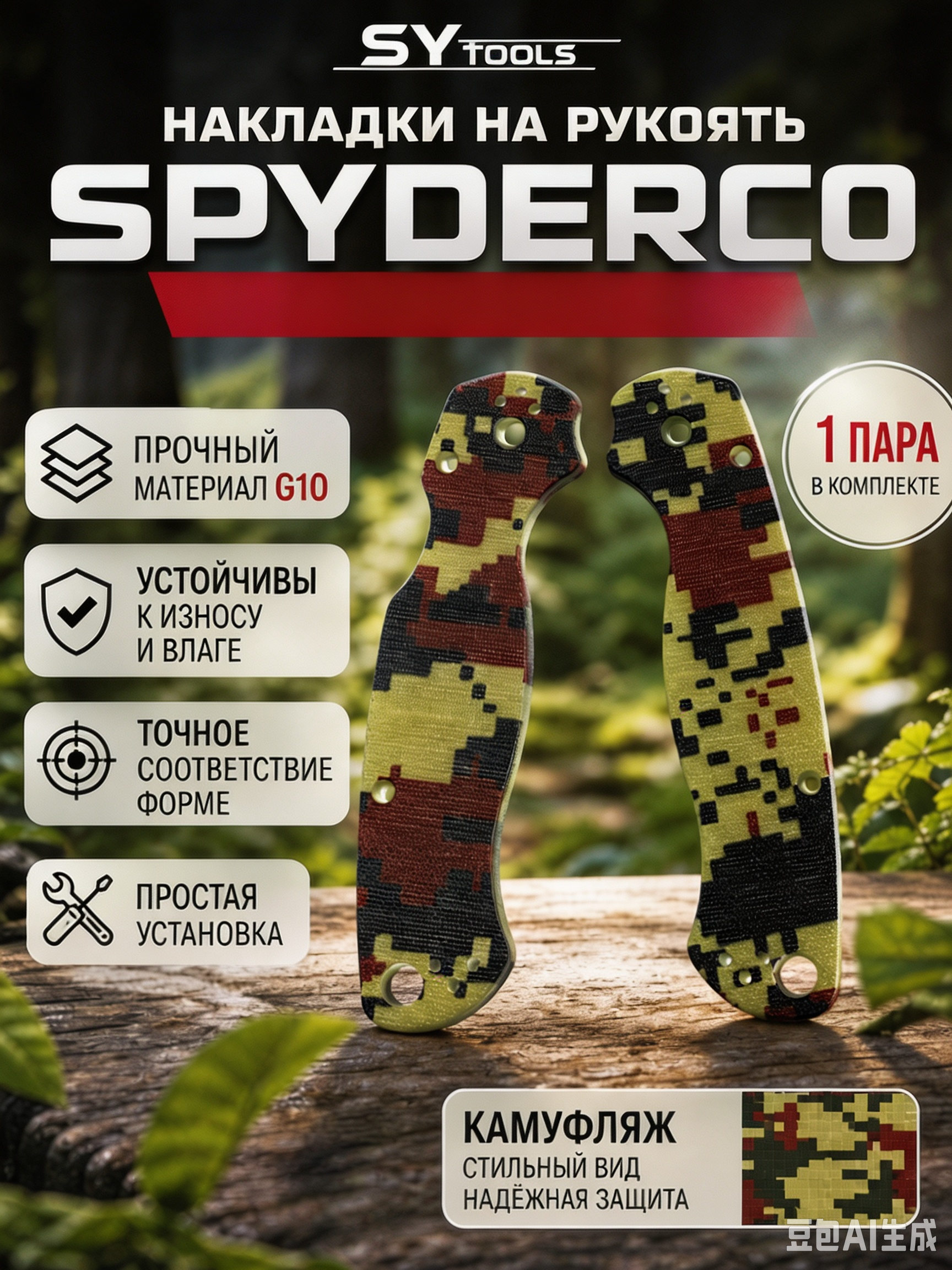 Винты для ножен Kydex, набор #79